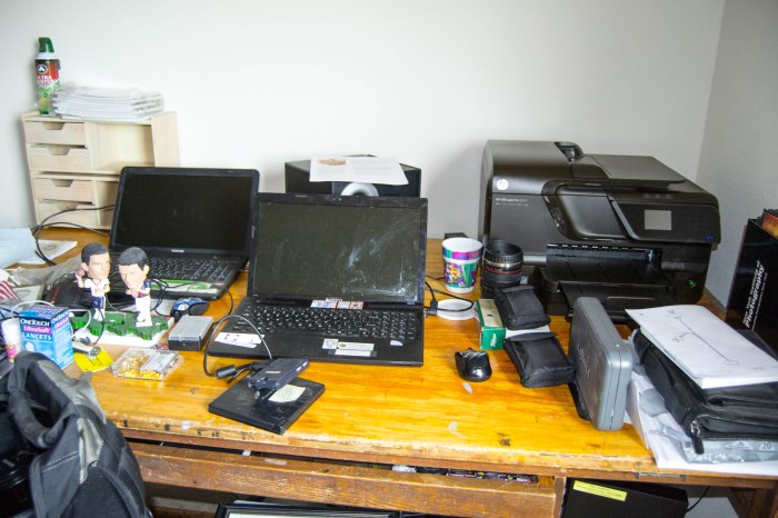 A messy desk (My drafting table)